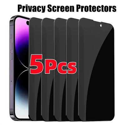 Защитная пленка для экрана конфиденциальности для iPhone 15 14 13 12 11 Pro Max Mini X Xs Max XR 7 8 Plus, антишпионское стекло, закаленное стекло