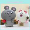 Doll Mouse Plush Flower Backpack Cartoon Stuffed Animal Decoration Ornament Gift