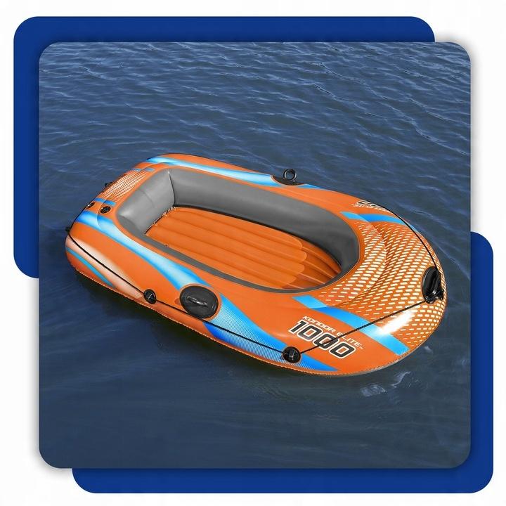 Ponton Kondor 1000 Bestway 61135 Mocna Dmuchana Łódka Do 80 Kg 162 X 96 Cm