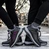 Women's Winter Walking Shoes Waterproof Fleece Boots for Men Wrap Ankle Snow Boots Thick Sole Outdoors Plush Sneakers