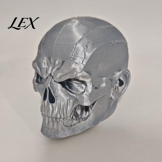 Rust Prevention Accessory Skull Trailer Hitch Cover, Universal Tow Ball 3D Printed Dust Pickup Truck Towing Guard Cap Protector with Crack Texture,