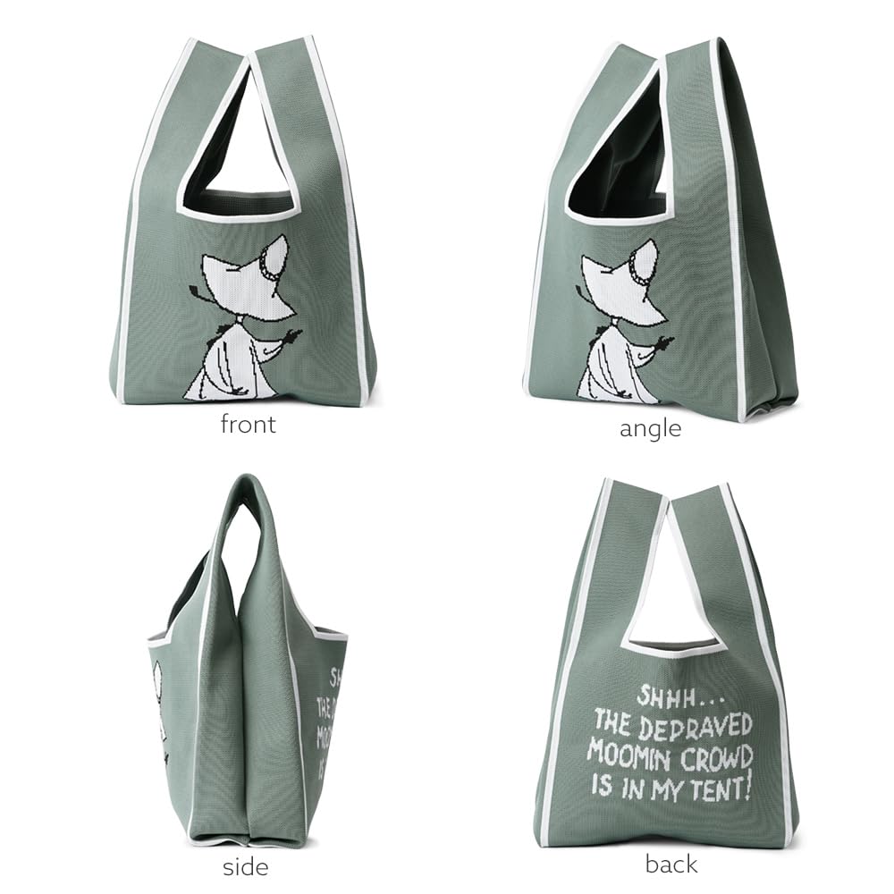 Moomin Knit Marche Bag Tote Bag [Moomin] RMKC-01