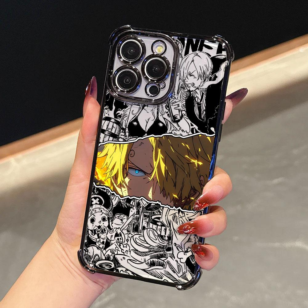 Япония Аниме Горячий One Pieces Мягкий Чехол Для iPhone 17 Pro 16 15 14 13 12 11 Pro Max Чехол 17 Plus 17E 16E 17Air Силиконовый Чехол для Телефона