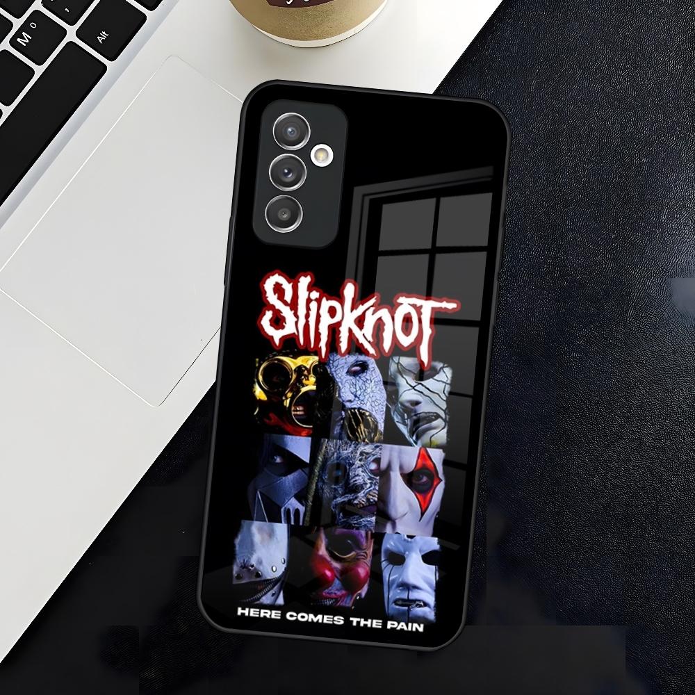 Чехол для телефона S-Slipknot Популярная группа для Samsung A15 A25 A35 A55 A14 A12 A22 A32 A52 A11 A21 A31 A51 A05 A24 A34 A54 A13 23 A33 A5