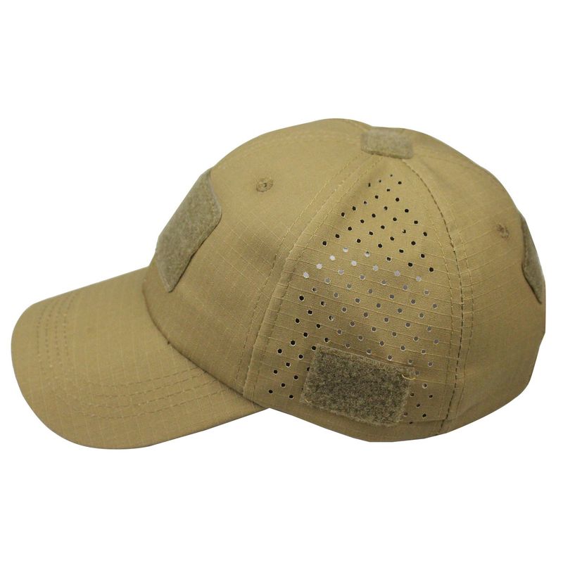 Outdoor Tactical Baseball Cap Men's Summer Camouflage Brim Hat Mountaineering Sun Protection Fishing Hat Velcro Mesh Hat