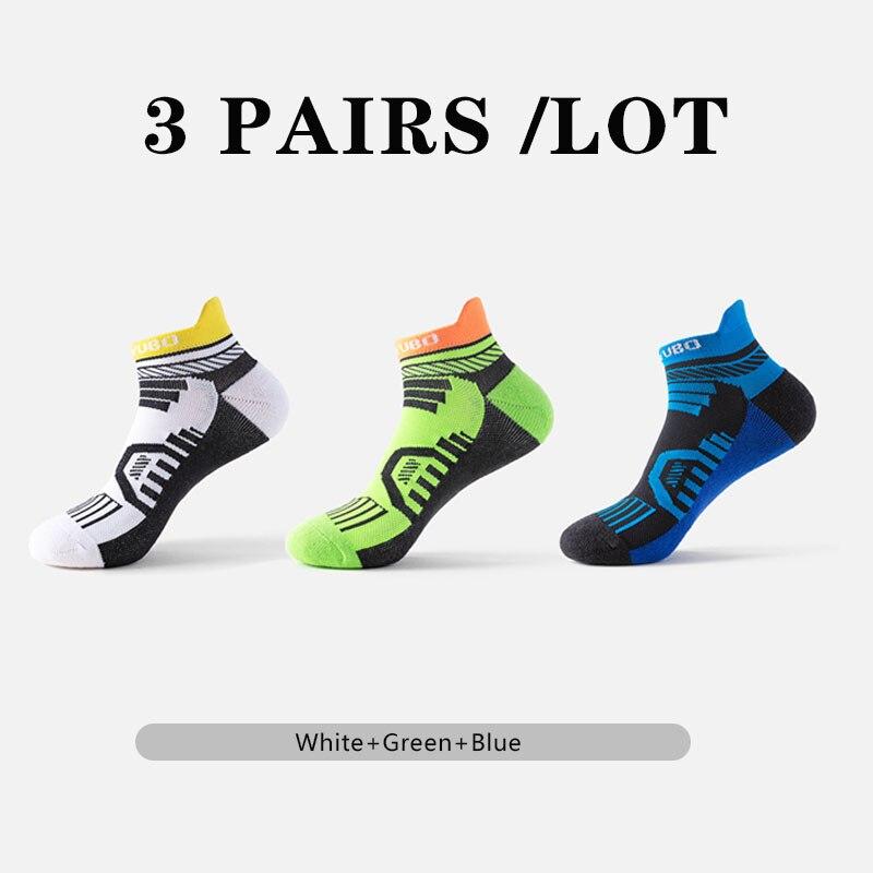 3 пары/партия, мужские носки с низкой посадкой для фитнеса, профессиональные мужские баскетбольные носки, дышащие тонкие носки для велоспорта и путешествий для мужчин