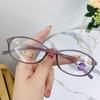 Retro Ultra-light Anti-blue Light Reading Glasses for Women Middle-aged and Elderly Anti-fatigue Hyperopia Glasses