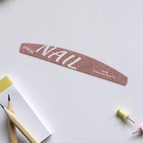 Профессиональная пилочка для ногтей Nail Wood to Material Quick Easy Двусторонняя чистая пилка для натурального