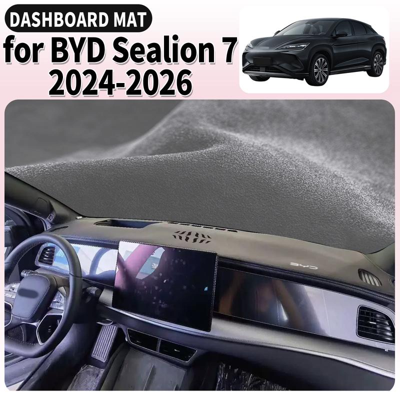 fit for BYD Sealion 7 2024 2025 2026 EV Car Dashmat Dashboard Cover Pad Accessories DashMat Sunshade Protective Carpet