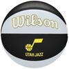 Wilson NBA Team Tribute Utah Jazz Ball, Unisex Black Basketball