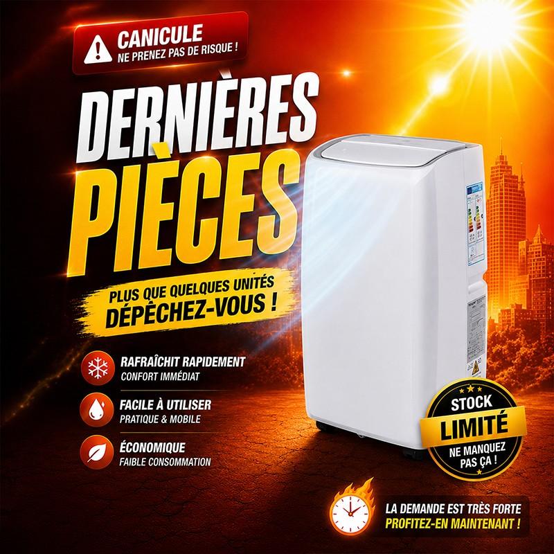 Climatiseur Mobile 12000 Btu Avec Déshumidification