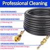 20m Pressure Washer Sewer Drain Water Cleaning Hose Car Washer Pipe Line Cleaning Kit Sewage Jet Hose High Pressure Pipe Cleaner