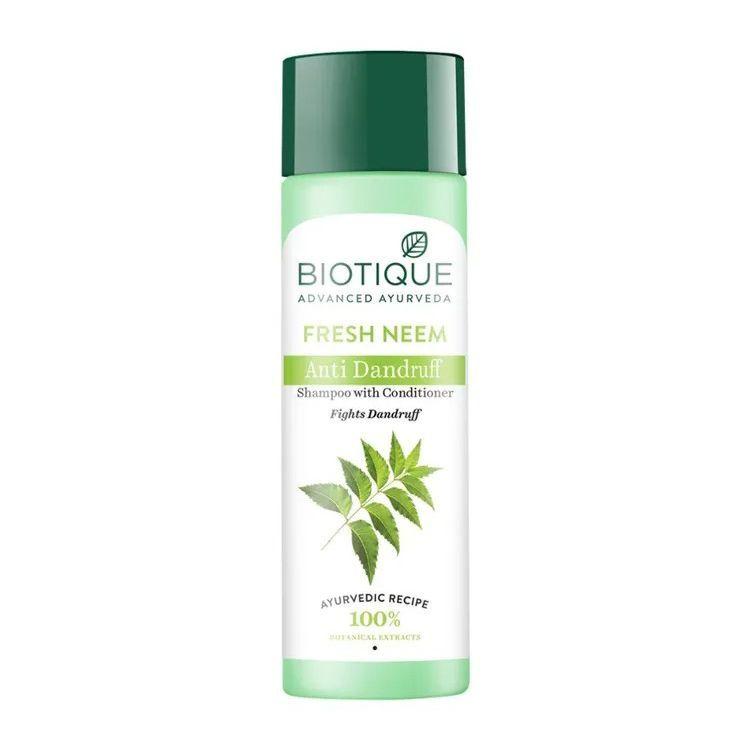 Шампунь-кондиционер против перхоти с Нимом (120 мл), Fresh Neem Anti Dandruff Shampoo with Conditioner, Biotique
