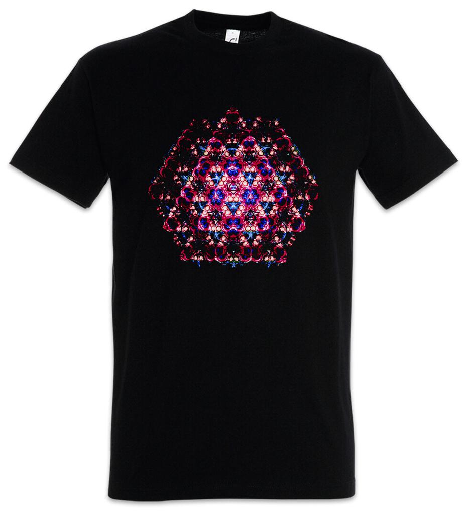 Kaleidoscope V T-Shirt Mens Womens Tees Top Crystal Optical Reflection Reflector Mirror