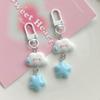 Handbag Pendant Cloud Cloud Blue Star Key Chain Blue Star Cartoon Cartoon Cute Plastic Cement Girls Gifts