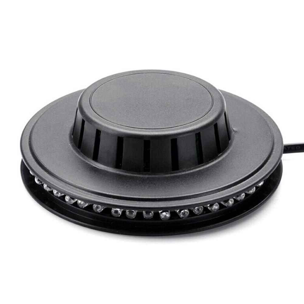 Светодиодный цветной потолочный диско-светильник со звуковым управлением, стробоскопический сценический свет, красочный декоративный светильник для вечеринки и праздника