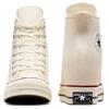 Converse Chuck 70 Wedge Platform High Egret Women Sneakers Cream Black Red A12562C