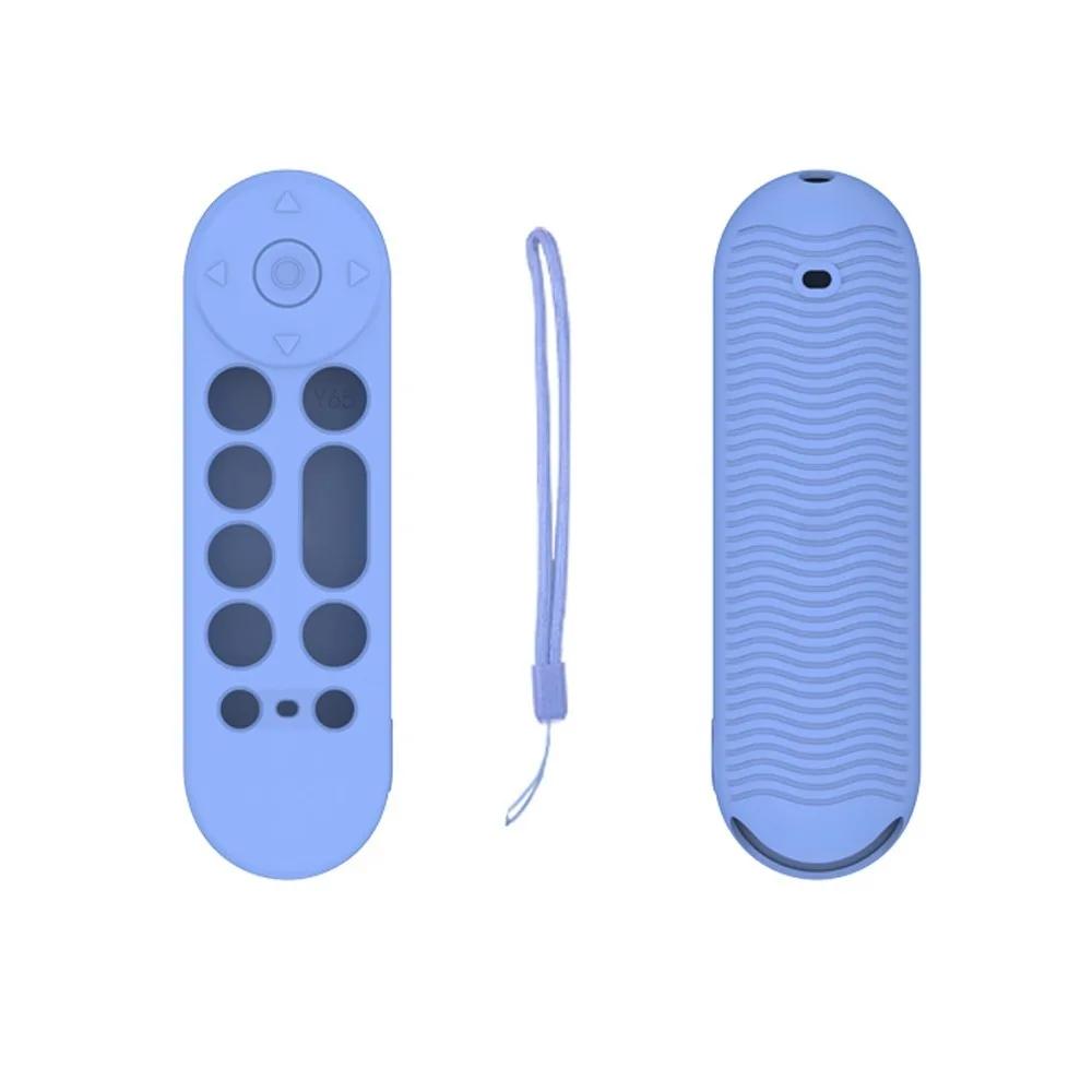 Silicone Remote Controller Cover Anti-scratch Remote Protective Case for Google TV Streamer 4K 2024 Voice Remote Control