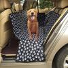 Oxford Car Pet Seat Covers Paw Pattern Waterproof Back Fashion Bench Seat Covers Mat
