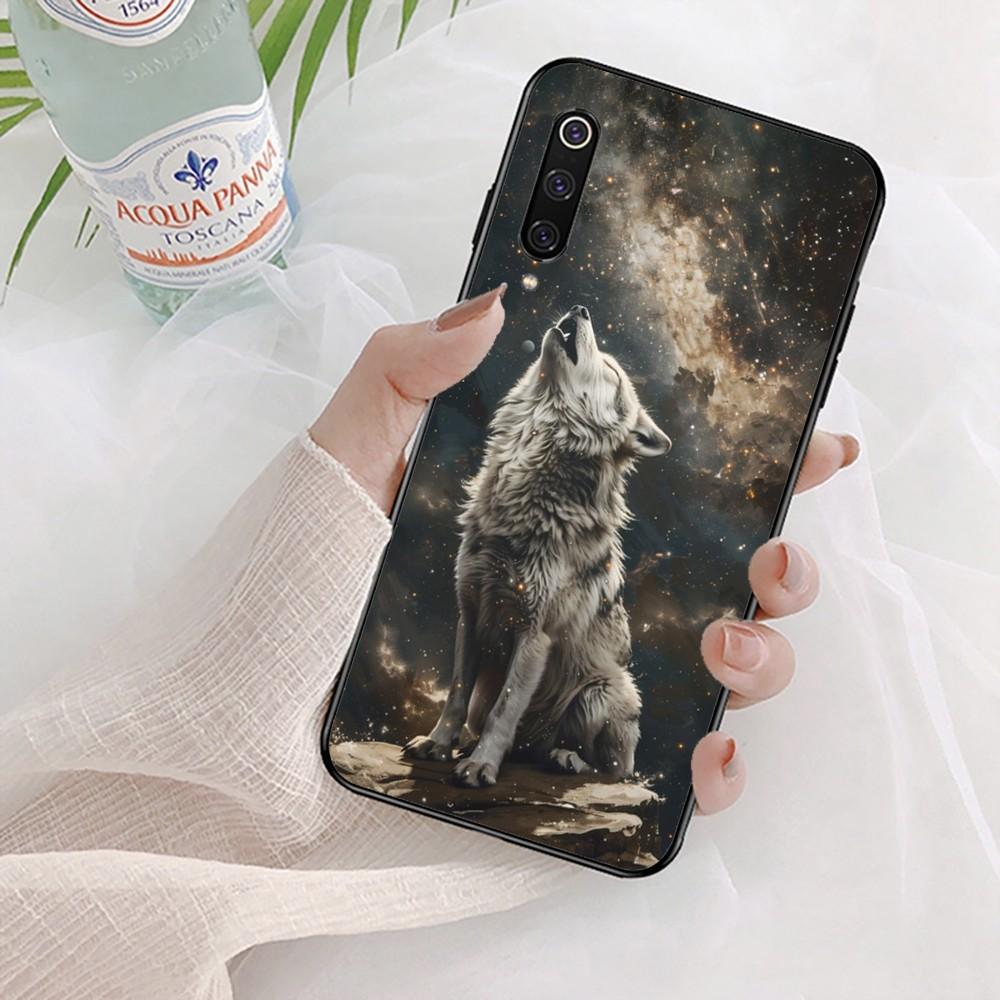 Чехол для телефона Животное Волк Воет для Xiaomi Mi 5X 8 9 10 11 12 Lite Pro 10T PocoX3pro PocoM3 Note 10 Pro Lite
