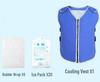 Охлаждающий жилет с пакетами льда для предотвращения летнего теплового удара и использования на открытом воздухе - Идеален для строительных площадок с высокой температурой