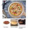 Portable Barbecue Rack Aluminum Alloy Pizza Screen Non Stick Mesh Baking Pan Equipment Round Crisper Tray for Oven Home Kitchen Restaurant