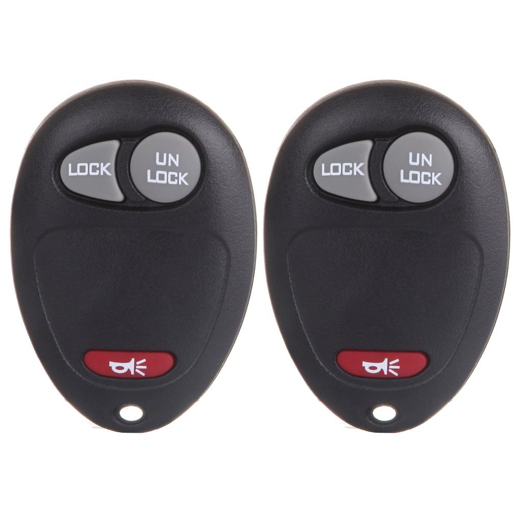 Cciyu 2pcs Replacement Keyless Entry Remote Fob for Chevrolet Venture Hummer H3 H3T GMC