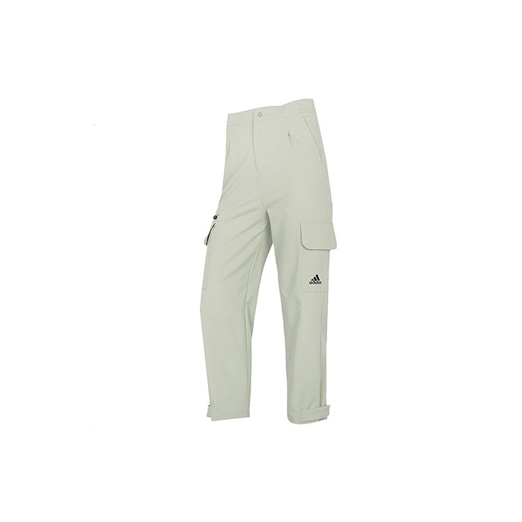 adidas Спортивные тканые джоггеры женские плавки серо-зеленые GP0607