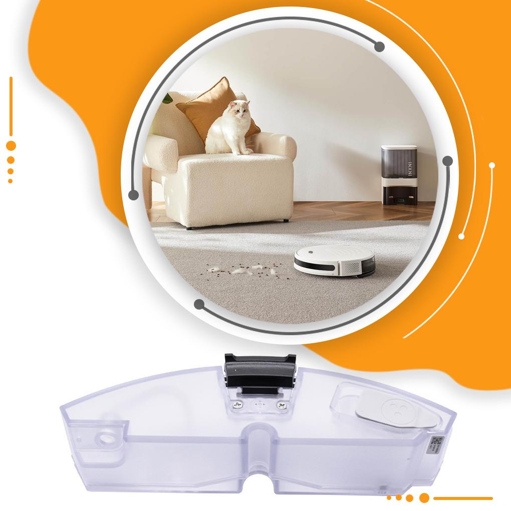 Сменный бак для воды для пылесоса Эффективная очистка Пластик Совместим с T7/S7/T7 PLUS/S75 Прочный и долговечный, оранжевый