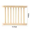 Home & Living Drain Tray Holder Bamboo Leaking Water Soap Holder Storage Box Sponge Plate Soap Dish