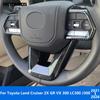 Для Toyota Land Cruiser ZX GR VX 300 LC300 J300 -2025 2026 Накладка на руль автомобиля из углеродного волокна, элементы отделки салона