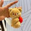 Butter Cartoon Lovely Bear Plush Keychain For Kids Soft And Cuddly Stuffed Animal With Colorful Choices