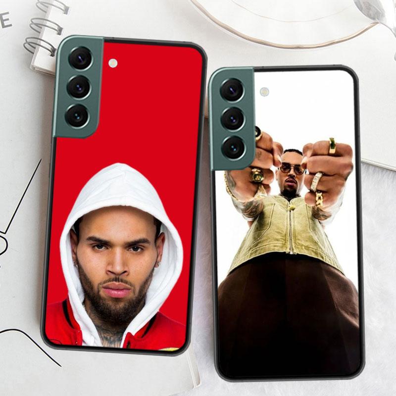 Чехол для телефона Chris Brown Американский рэпер для Samsung A15 A25 A35 A55 Galaxy A12 A22 A32 A52 A72 A54 A34 A24 A14 A53 A33 A23 A13 A7