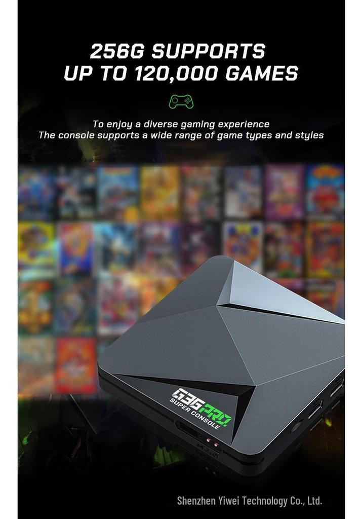 GameBox G36 Pro: Игровая консоль для ТВ с двойной системой