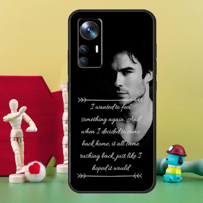 Чехол Damon Salvatore Дневники Вампира Для Xiaomi 15T 14T 13T Pro 13 14 15 Ultra 17 Pro Max POCO F5 F6 F7 X5 X6 X7 Pro