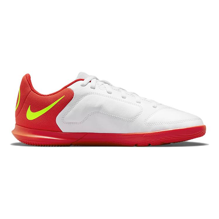 Nike Tiempo Legend 9 Jr. Клубные IC Нескользящая Амортизация Устойчивые к истиранию Низкие Детские Футбольные Бутсы Белые Оранжевые DA1332-176