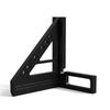 Aluminum Alloy Square Protractor 3D Multi Angle Woodworking Angler Scriber Triangular Ruler High Precision Layout Measuring Tool