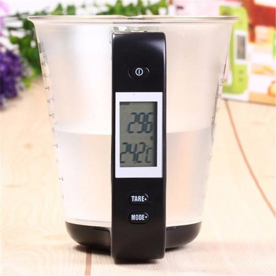 1000g Electronic Scale Measurement Digital Kitchen Weight LCD Cup with Display