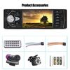 Hippcron Car Radio 1 Din Autoradio 4022D Bluetooth 4.1" Screen Support Rear View Camera Steering Wheel Contral Car Stereo