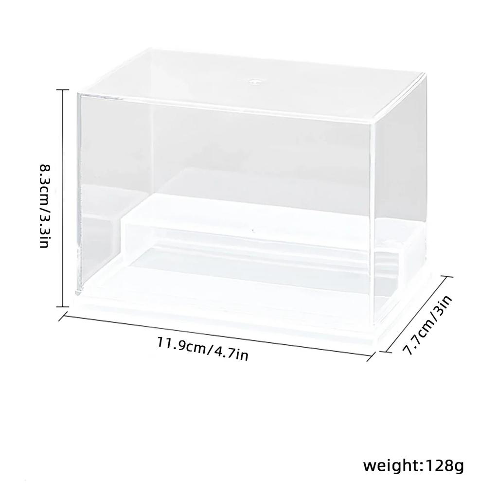 1pc Stackable Mini Blind Box Storage Box Acrylic Display Cabinet Blind Box Character Storage Organizer