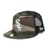 New Era MLB 9FIFTY Камуфляжная Сетчатая Кепка-Снэпбэк Chicago White Sox, Один Размер,