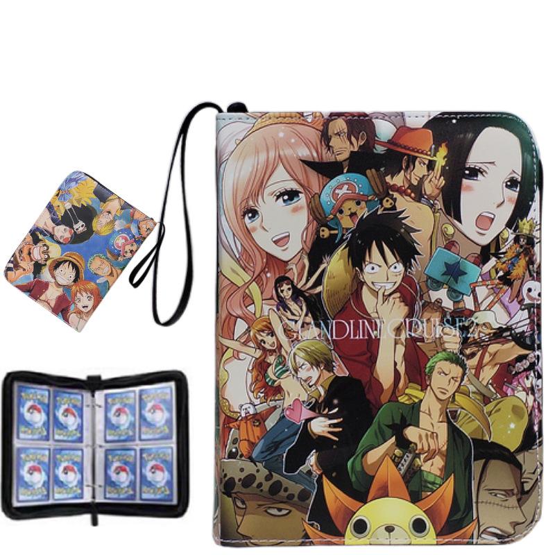 400 шт. Альбом для фотографий One Piece, Книга, Папка для карт, Семейное письмо, Держатель для визиток, Коллекция, Сумка на молнии, Милая игрушка для взрослых и детей, Подарки