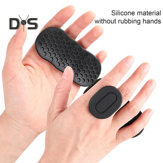1 пара противоскользящих силиконовых захватов для тренировок для мужчин и женщин, защита ладоней для поднятия тяжестей, тяга гантелей, подтягивания, захваты для тренировок в спортзале