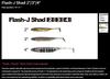 Fish Arrow Мягкая приманка Flash J Shad 3 дюйма, 7 шт. в упаковке #27 (4100)