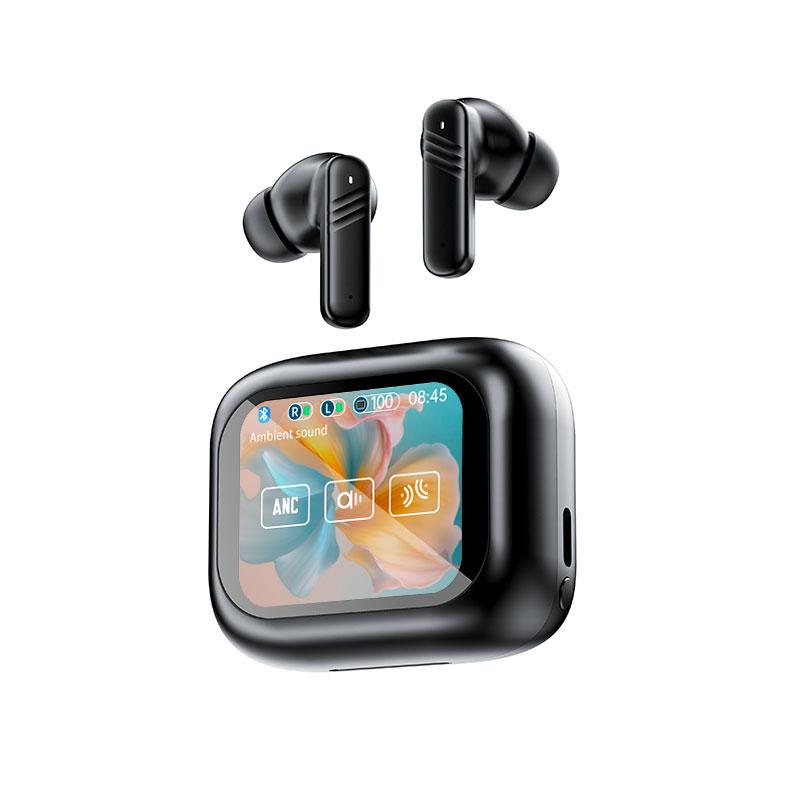 LX-10 TWS Wireless Earphones Digital Display Earbus ANC+ENC Noise Reduction HIFI Stereo Bluetooth Headphones