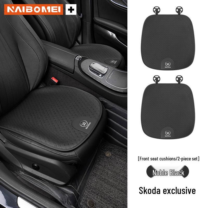 Автомобильное сиденье и подушка для поддержки поясницы Skoda Octavia, Superb, Kamiq для всех сезонов.