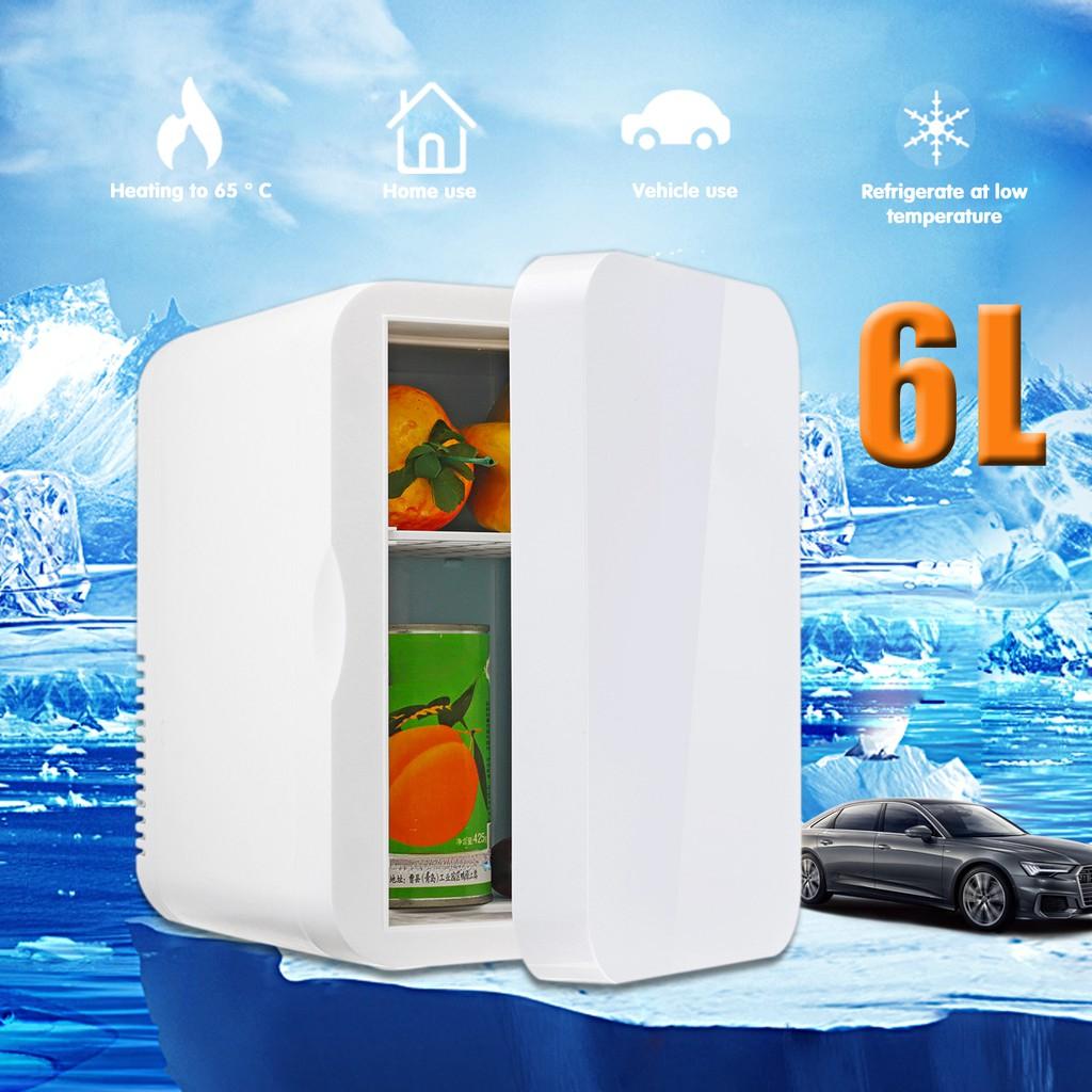 AC 220V 45-80W 6л Мини-холодильник Маленький бытовой Общежитие Однодверный Автомобильный для дома Двойного назначения Автомобильный холодильник Двойного назначения Автомобильный 12В 24В