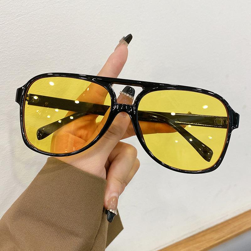 Big Frame Luxury Brand Designer Sunglasses Women For Men Fashion Vintage Trending Square Oversized Sun Glasses Punk Shades Uv400