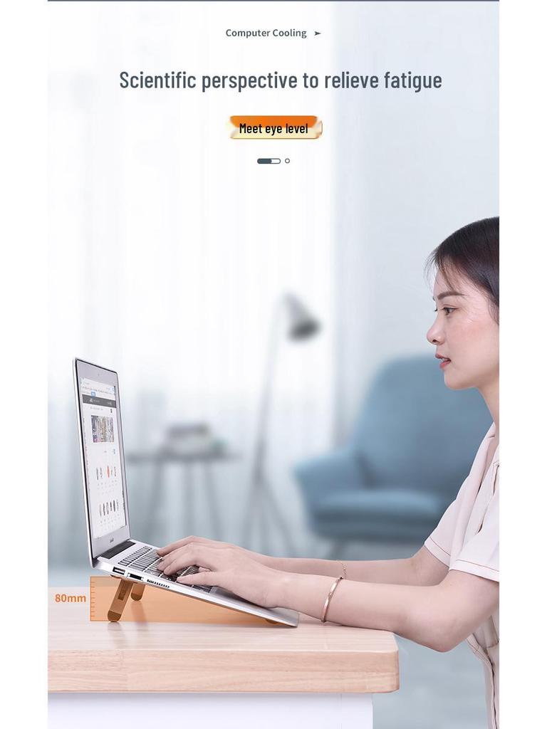 Подставка для ноутбука из алюминиевого сплава и кронштейн для отвода тепла для Apple MacBook