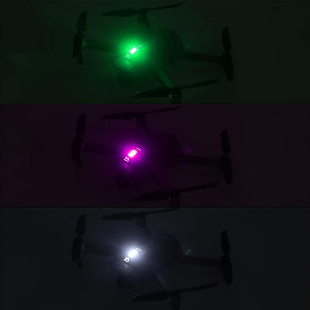 Светодиодный RGB-предупреждающий фонарь для мотоцикла, автомобиля, универсальный FPV RC-дрон, со стробоскопами, RGB-задний фонарь, мини-сигнальная лампа, сигнальные огни